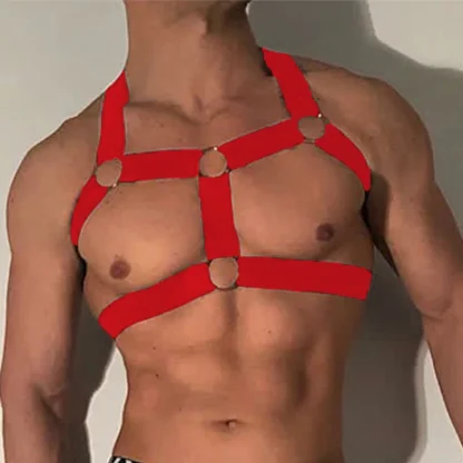 Sexy Ring Decor Chest Harness - Image 3