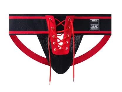 Lace-up Crotch Soft Jockstrap - Image 8