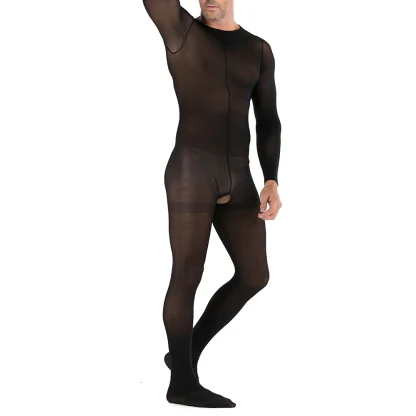Crotchless Stretchable Bodystocking - Image 5