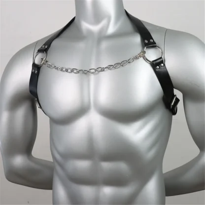 Chain Decor Chest Harness - Image 2