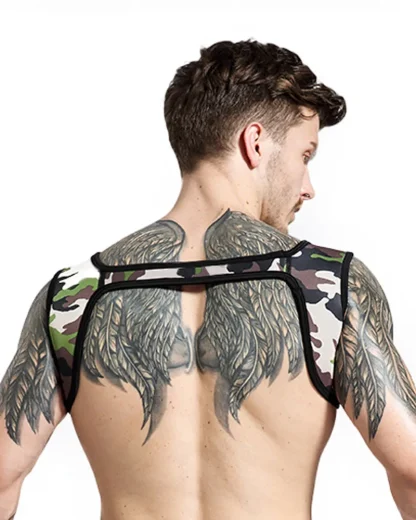 Printed Camouflage Chest Harness - Image 7