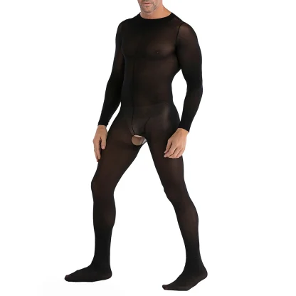 Crotchless Stretchable Bodystocking - Image 2