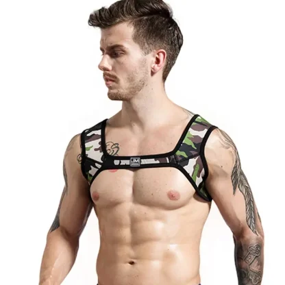 Printed Camouflage Chest Harness