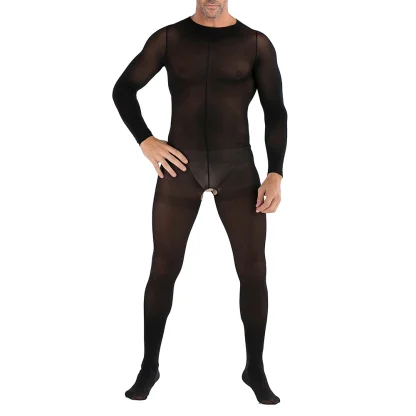 Crotchless Stretchable Bodystocking - Image 6