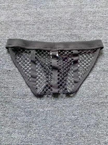 Fishnet Elastic Waist Brief - Image 14