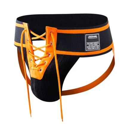 Lace-up Crotch Soft Jockstrap - Image 4
