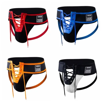 Lace-up Crotch Soft Jockstrap - Image 12