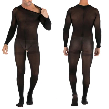 Crotchless Stretchable Bodystocking - Image 7