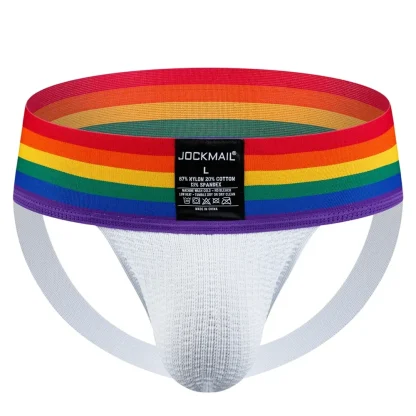 Multicolored Striped Harness Lingerie - Image 9