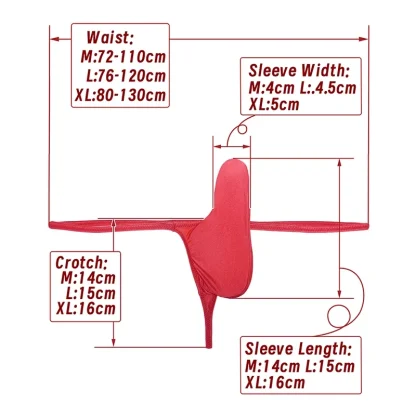 Glossy Sleeve G-string - Image 15