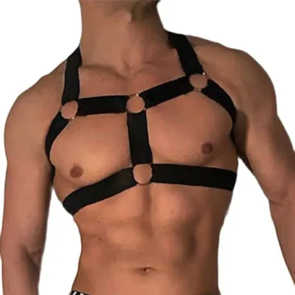 Sexy Ring Decor Chest Harness - Image 5