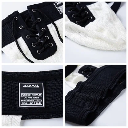 Lace-up Crotch Soft Jockstrap - Image 13