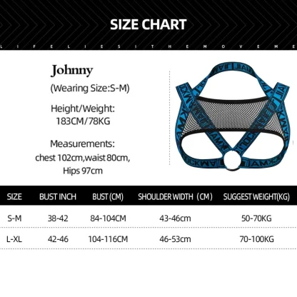Men's Hot Chest Harness - Image 15