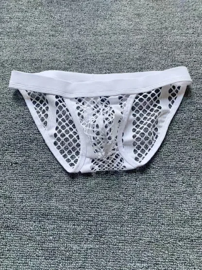 Fishnet Elastic Waist Brief - Image 4