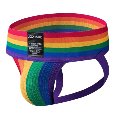Multicolored Striped Harness Lingerie - Image 11